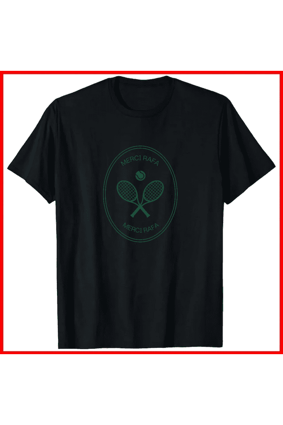 Merci Rafa Farewell Rafael Nadal 2025 Tennis Legend Tribute Unisex T-Shirt V19201, up to size 5XL