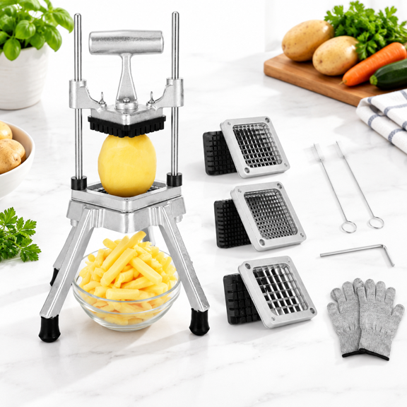 Mercial Vegetabler Manual Food W/ 3