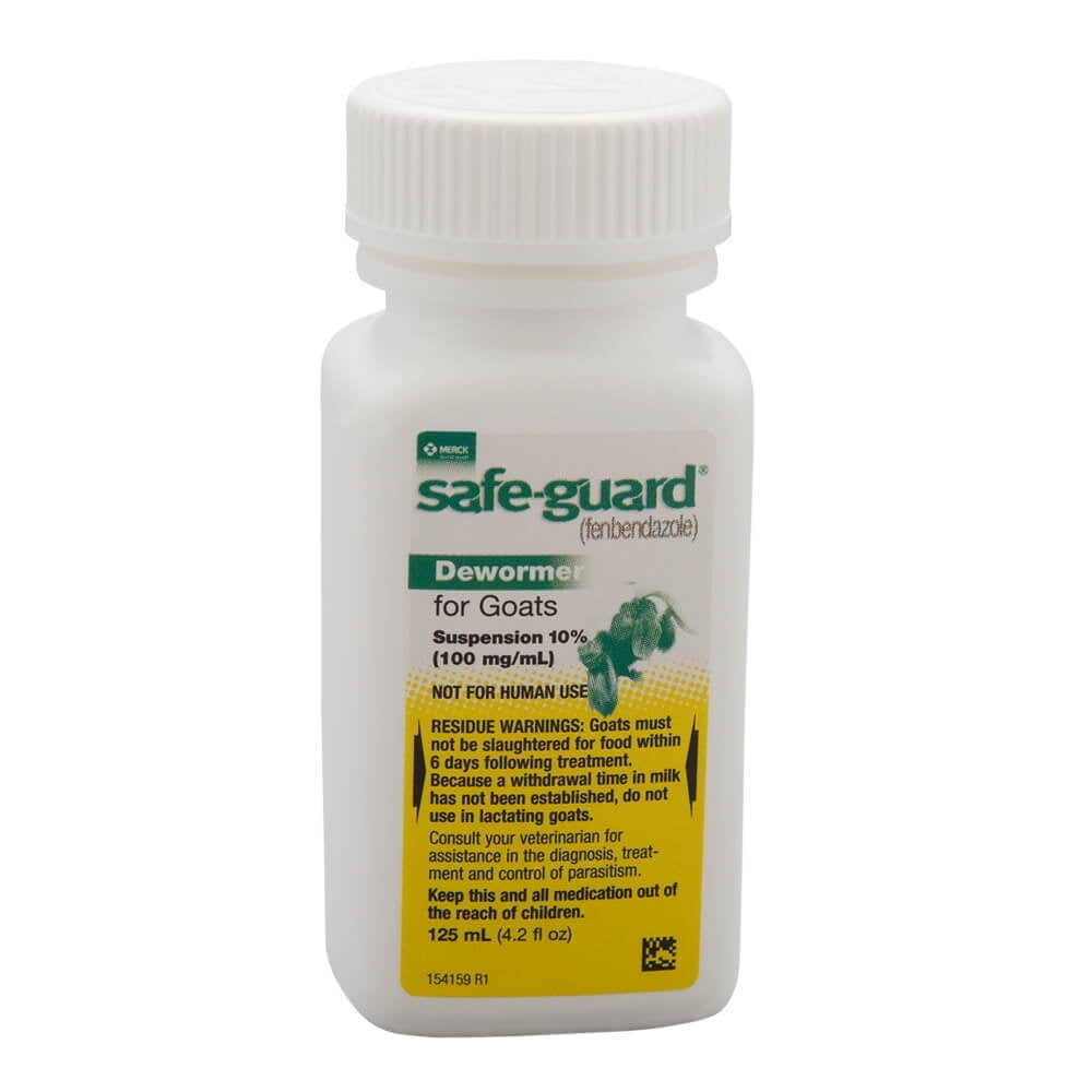 Safe Guard Dewormer for Goats Suspension 10 Walmart