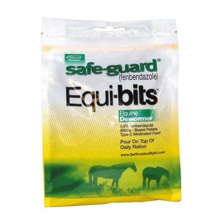 Intervet Safeguard Dewormer Pellets for Horses, 1.25-Pound One Size