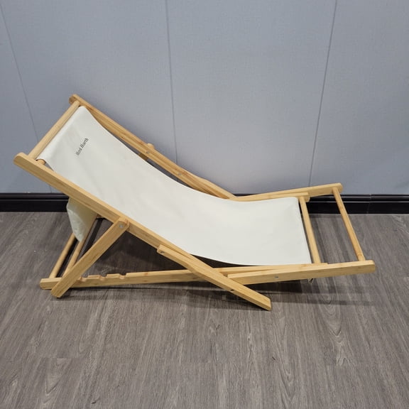 Merck Hearth Folding deck chairs Adjustable recliner, suitable for patios, balconies, and outdoors.