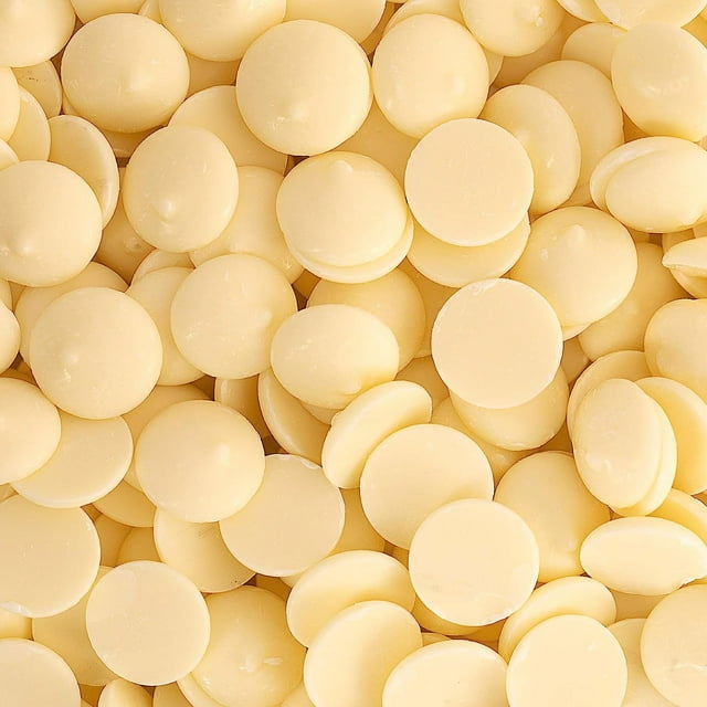 Merckens ing Wafers White Chocolate, Bulk Bag 5 Pounds