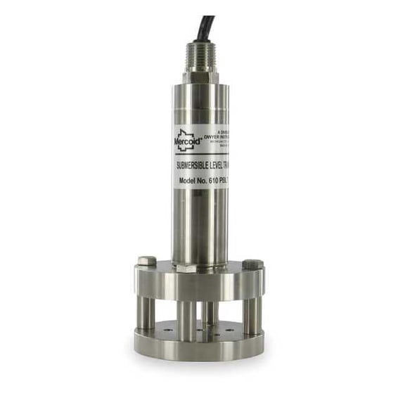 Mercoid Submersible Level Transmitter,To 20 PSI PBLT2-20-60