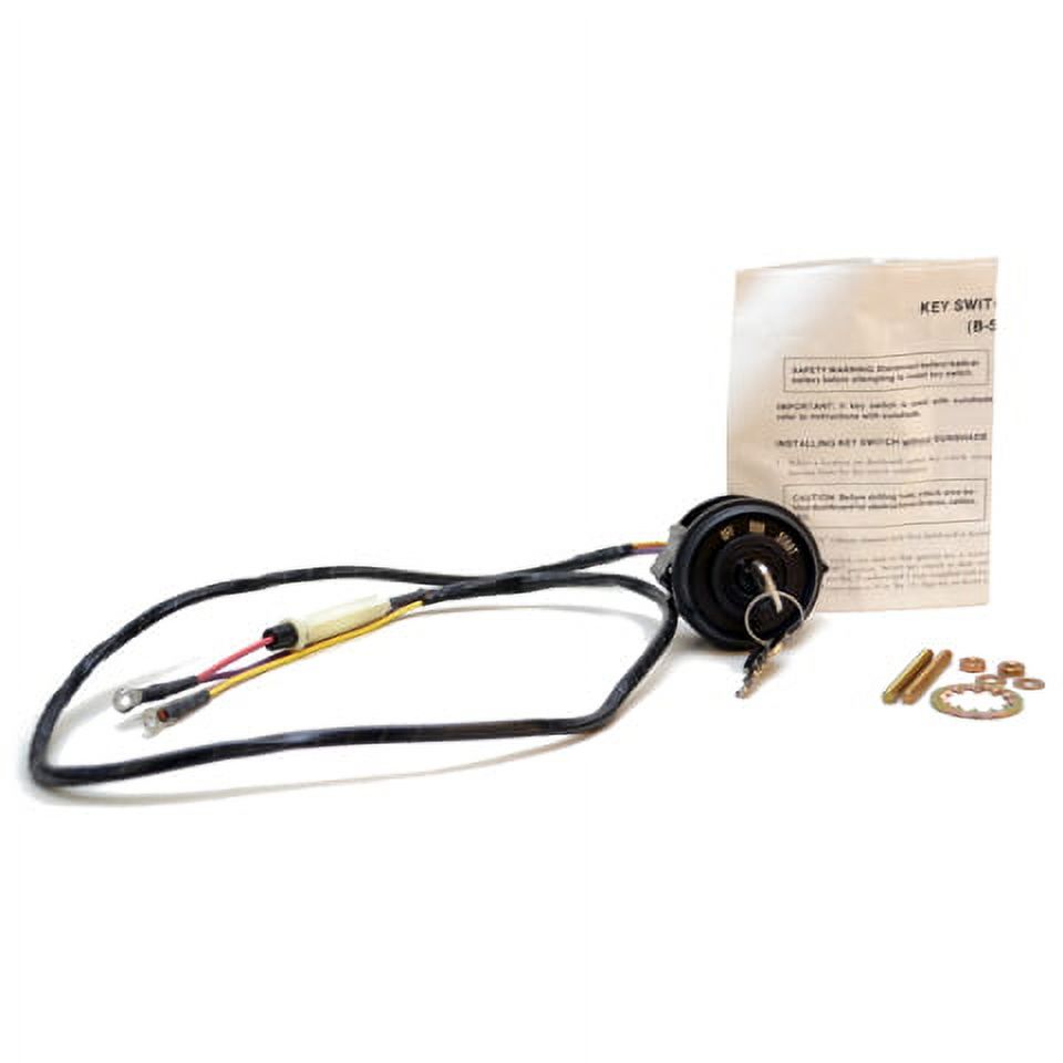 Mercury 54212A7 Quicksilver Inboard 3Position Boat Key Switch Assembly
