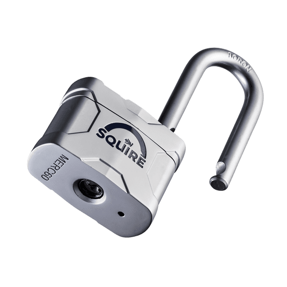 Squire Mercury 60 Keyed Padlock, 2.5" Long Boron Shackle