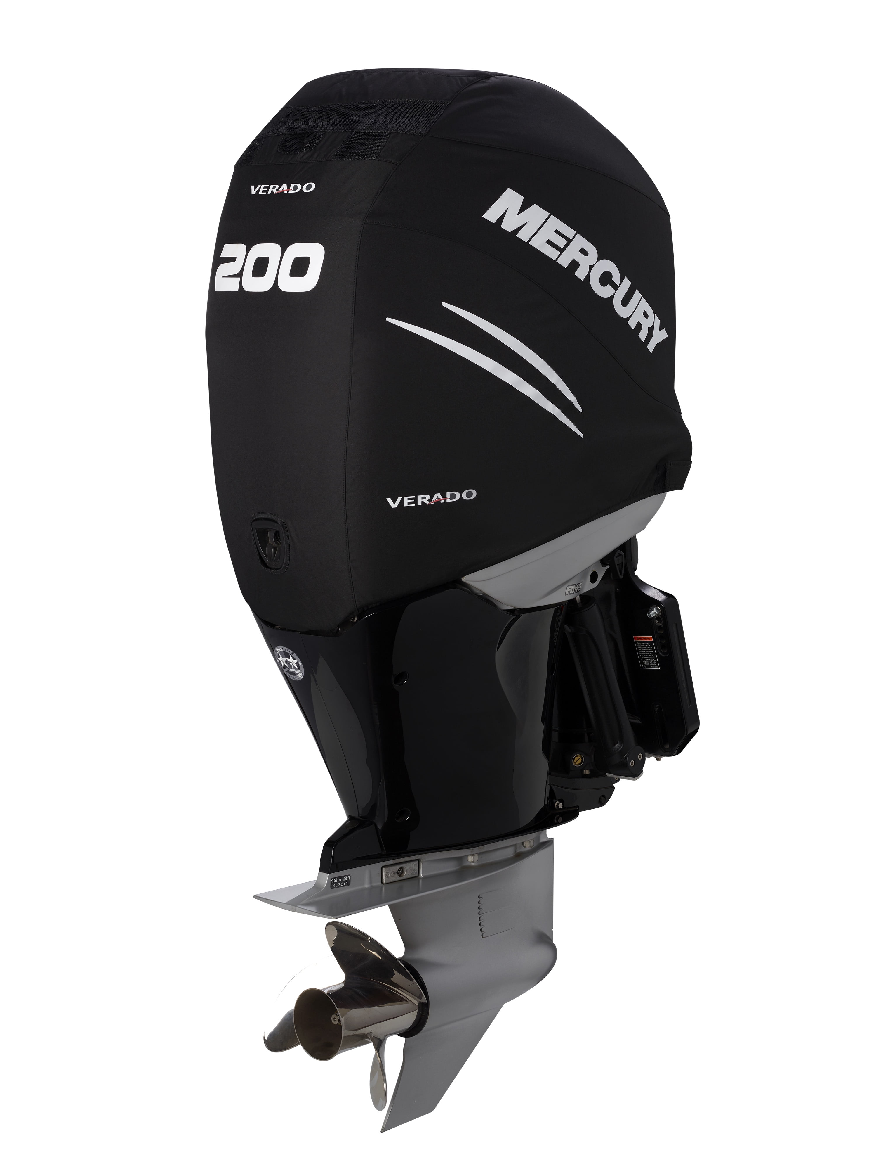 Mercury 8M0228513 L6 200hp Verado Outboard Vented Splash Cover