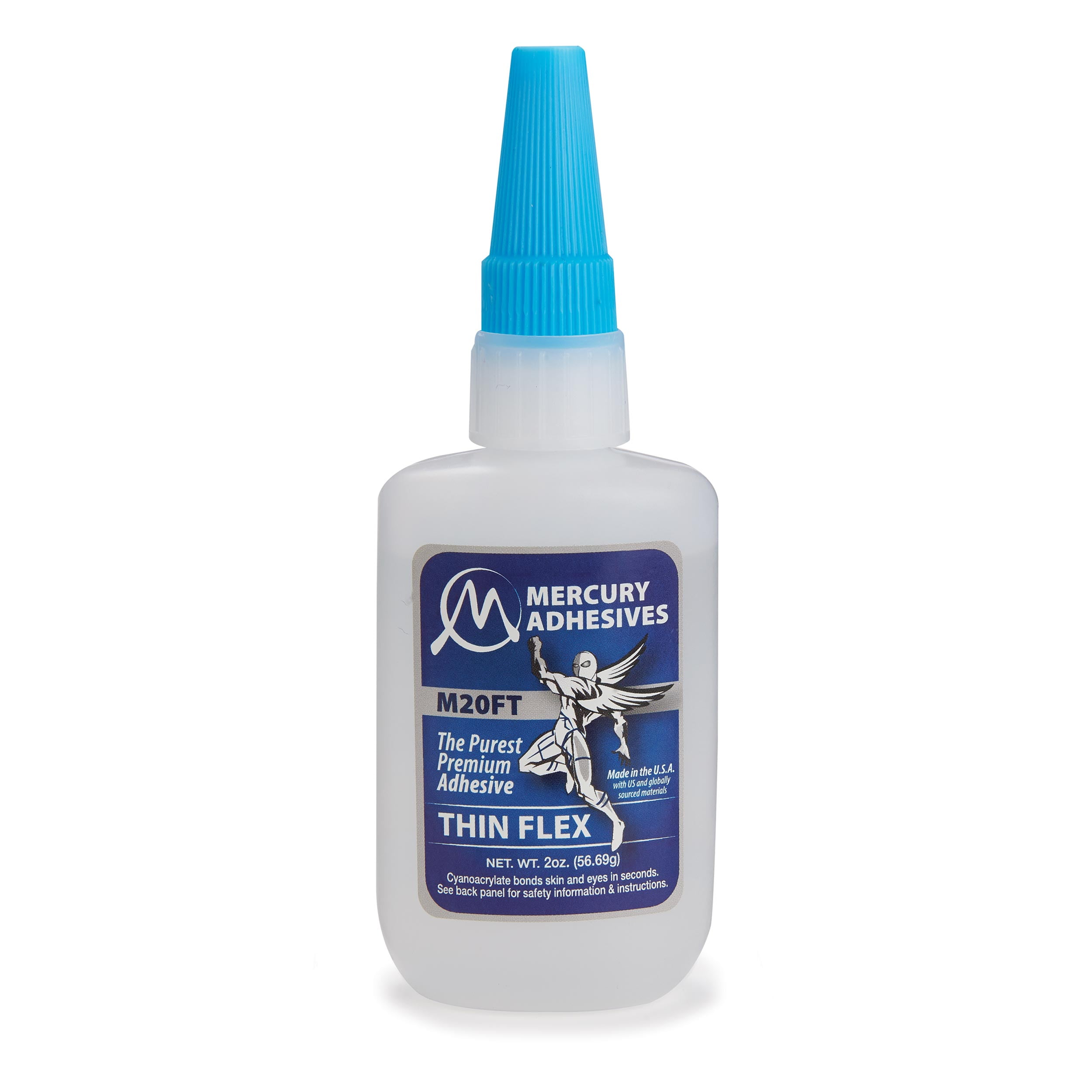 Mercury Adhesives CA Glue Thin Flex 2 oz