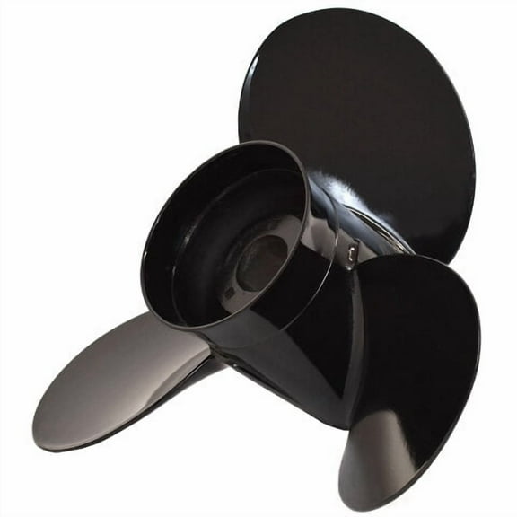 Mercury Black Max Boat Propeller 832828A45 | RH 15 x 17 Pitch Aluminum