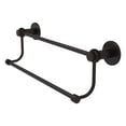 thumbnail image 1 of Mercury Collection 18-in Double Towel Bar with Twist Accents in Antique Bronze, 1 of 8