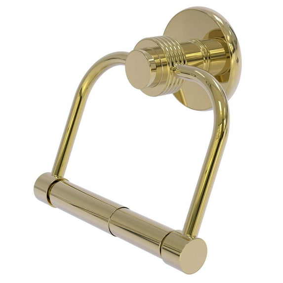 Mercury Collection 2 Post Toilet Tissue Holder with Groovy Accents