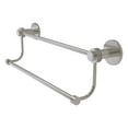 thumbnail image 1 of Mercury Collection 24-in Double Towel Bar with Dotted Accents in Satin Nickel, 1 of 9