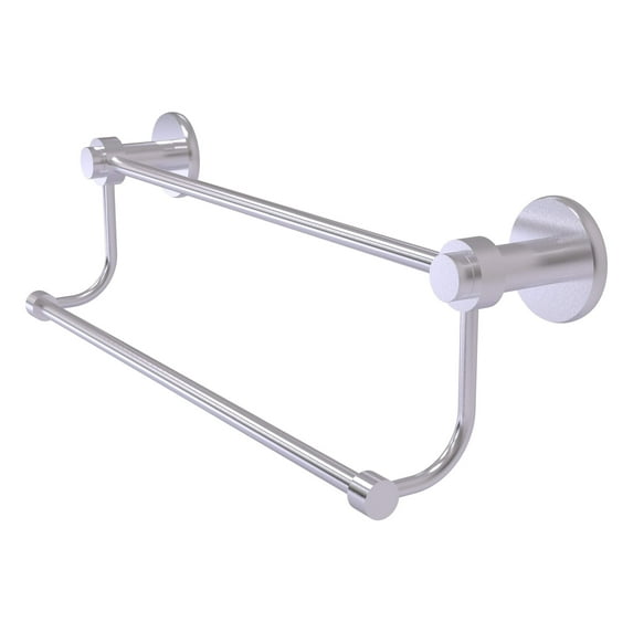 Mercury Collection 36-in Double Towel Bar in Satin Chrome