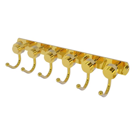 Mercury Collection 6 Position Tie and Belt Rack with Smooth Accent