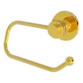 thumbnail image 1 of Mercury Collection European Style Toilet Tissue Holder - Polished Brass / Dotted, 1 of 11