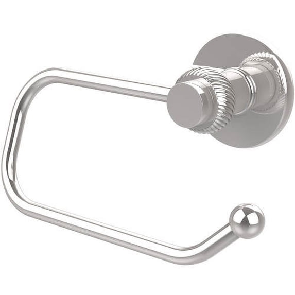 Mercury Collection European Style Toilet Tissue Holder - Polished Chrome / Twisted
