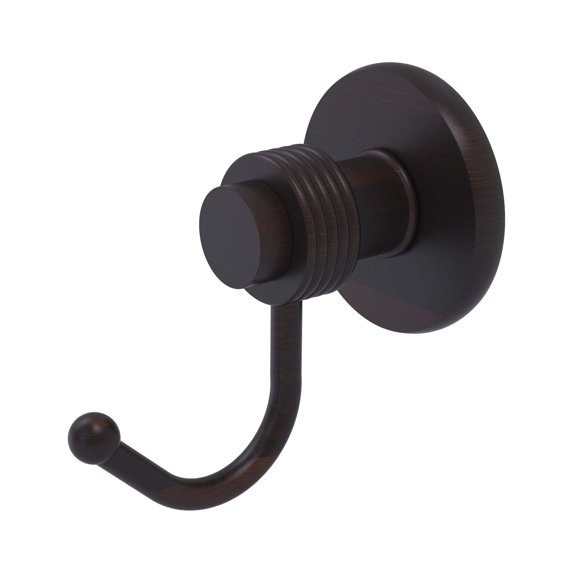 Mercury Collection Robe Hook with Groovy Accents