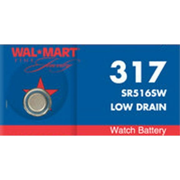 Mercury Free 317 Watch Batteries