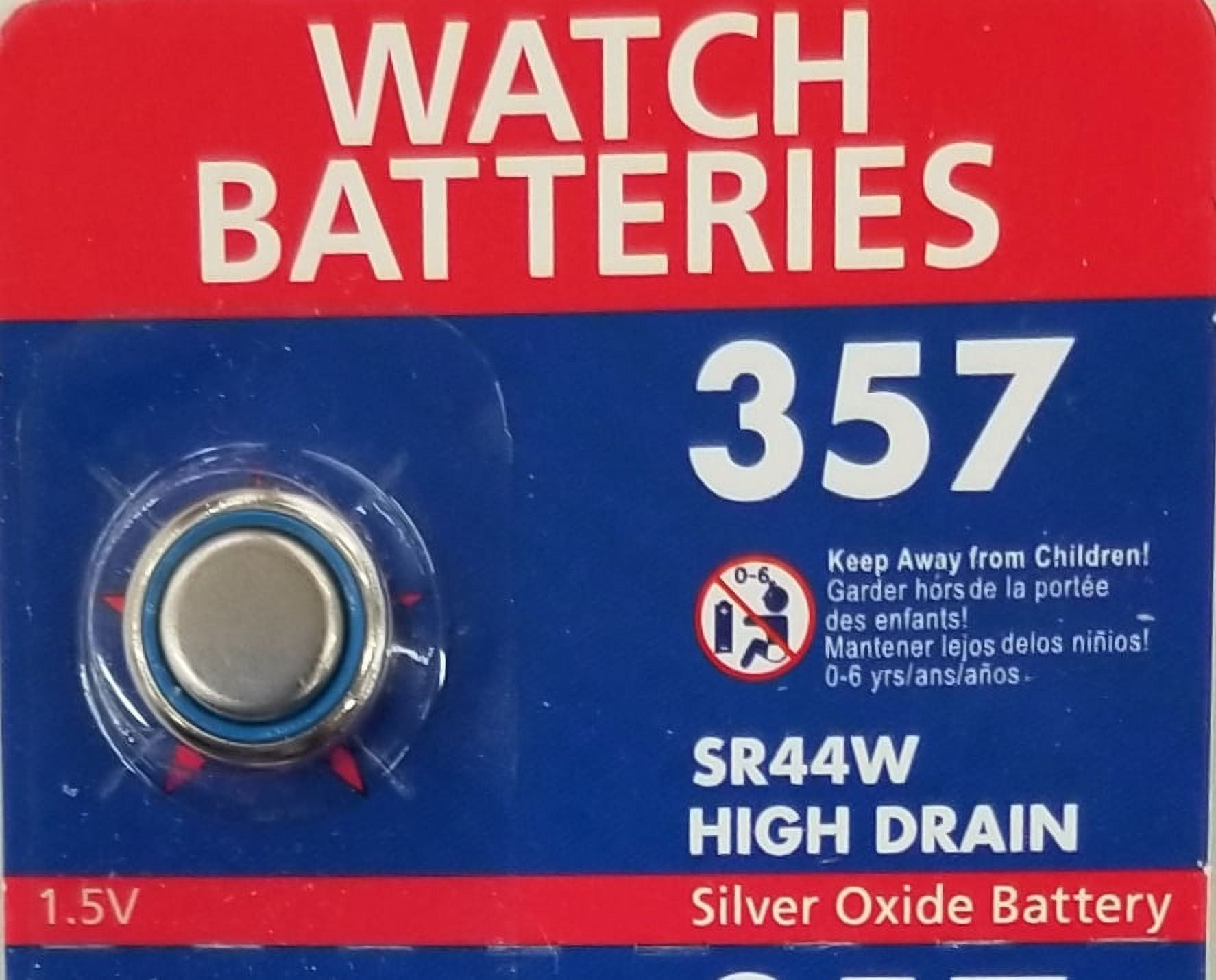 Mercury Free Silver Oxide Bat 357