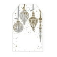 thumbnail image 1 of Mercury Glass Gloss Holiday Printed Gift Tags - 3 1/2in. x 2 1/4in. - 50 Pack (PTMGC), 1 of 1