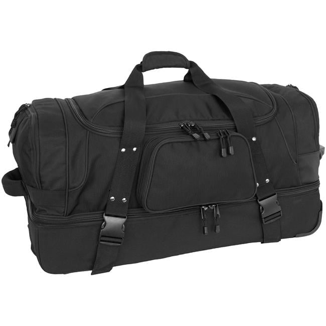 Mercury Luggage Gorilla Wheeled Duffel Bag, Black