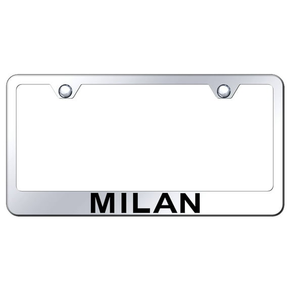 Mercury MLN Laser Etched Logo Stainless Steel License Plate Frame (Chrome)