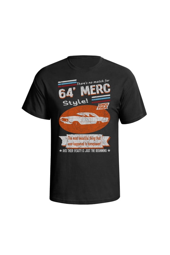 Mercury Marauder 64 Muscle Retro Style Mens T-Shirt Car Gift Eco