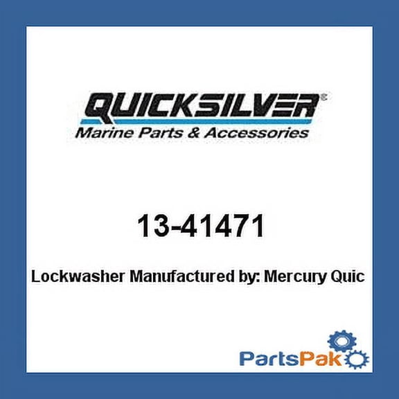 Mercury Marine Quicksilver New OEM Exhaust Pipe Screw Lockwasher (.375) 13-41471