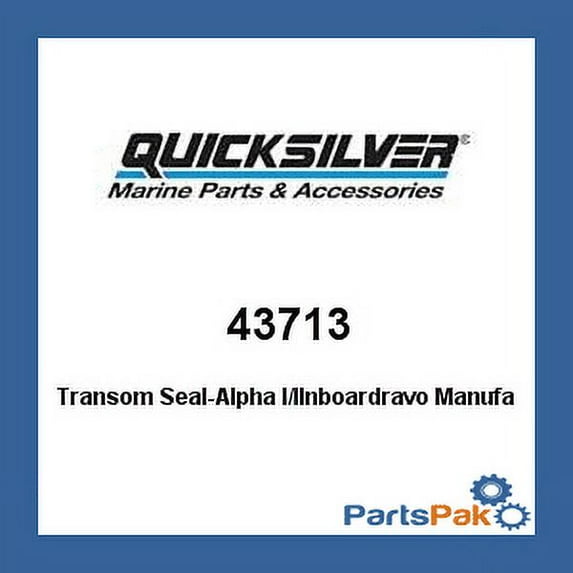 Mercruiser Transom Foam Gasket Seal Alpha One Gen II Bravo 43713 1