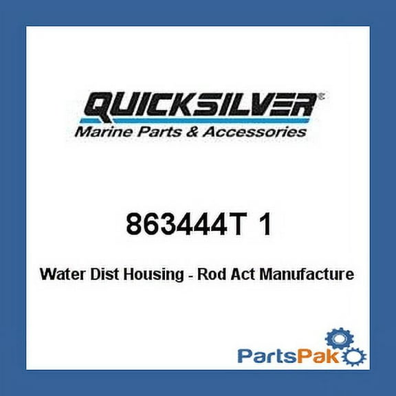 Mercury - Mercruiser 863444T 1 Mercury Quicksilver 863444T 1 Water Dist Housing - Rod Act-
