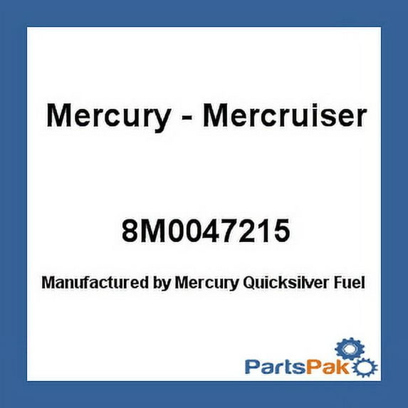 Mercury - Mercruiser 8M0047215 Mercury Quicksilver 8M0047215: Fuel Module Kit