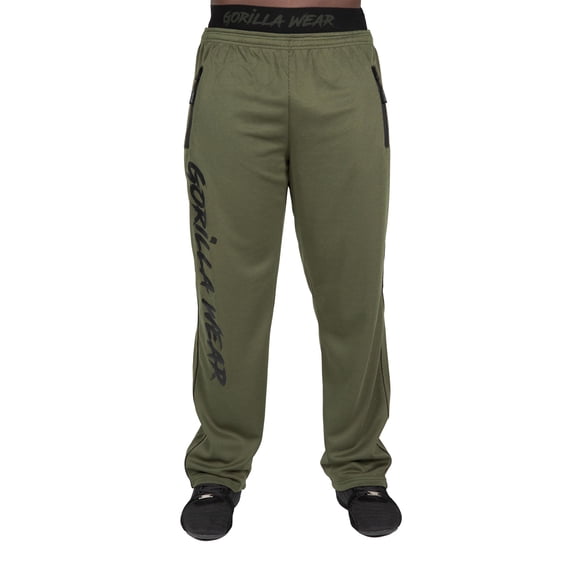 Mercury Mesh Pants - Army Green/Black