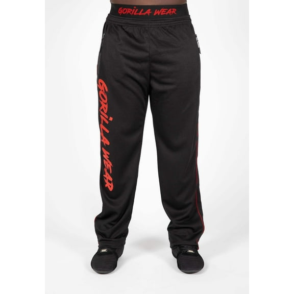 Mercury Mesh Pants - Black/Red