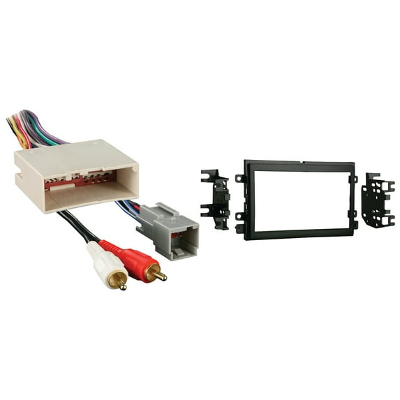 Mercury Montego 2005-2007 Double DIN Metra Car Stereo Multi-Color Installation Package