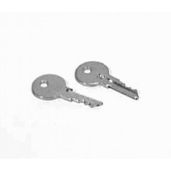 Mercury Precision Parts White Mercruiser Key 2 Counts