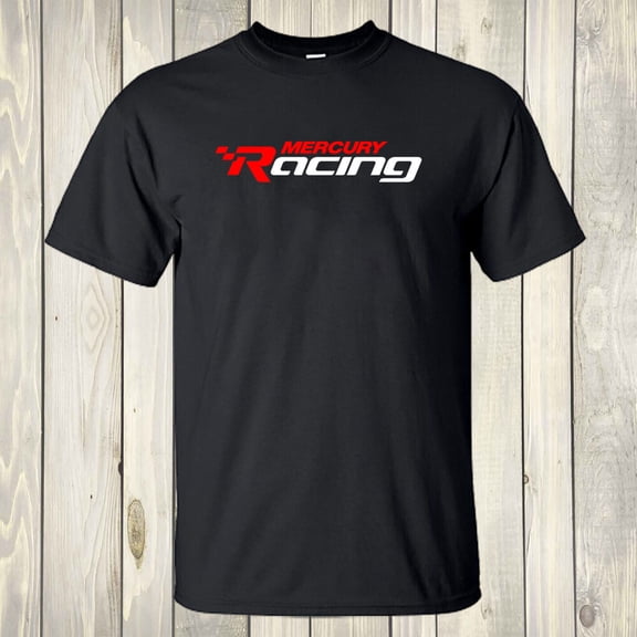 Mercury Racing Logo Men Funny T-Shirt Size S-5XL