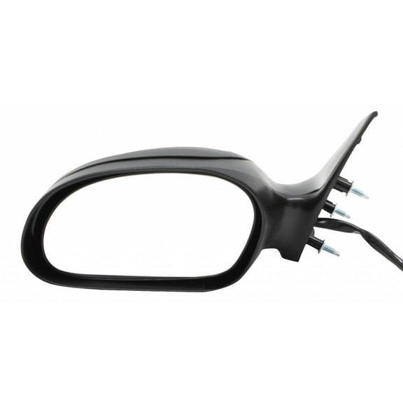 For Mercury Sable 2000-2005 Mirror Driver Side | Power View | Power Non-Heated | Textured Black | Non-Folding | w/ Puddle Light | FO1320250 | 6F1Z17683A