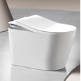 thumbnail image 1 of Mercury Smart Toilet with Auto Open & Close, Heated Seat, Aromatherapy, LED Screen & Night Light for Bathrooms, 1 of 14