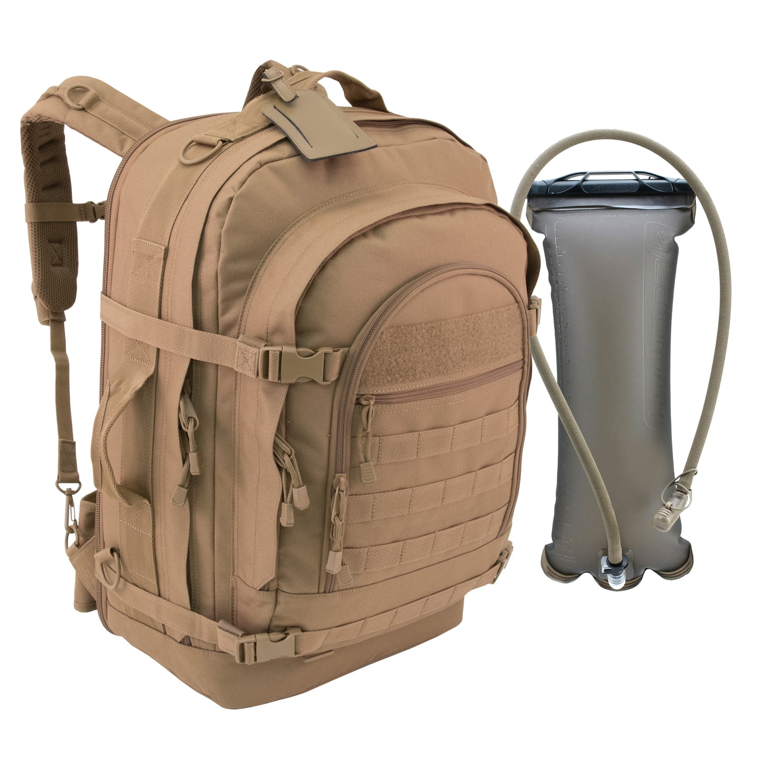 Mercury Tactical Gear Blaze? Bugout Bag with Hydration, Coyote 