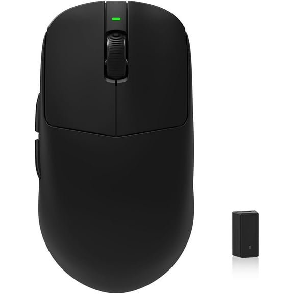 Mercury Wireless Gaming Mouse,41g Ultalight, PAW3395 Sensor, 8K Polling Rate,26000 DPI,5 Programmable Buttons Optical Mice for PC/MAC/Laptop,Black