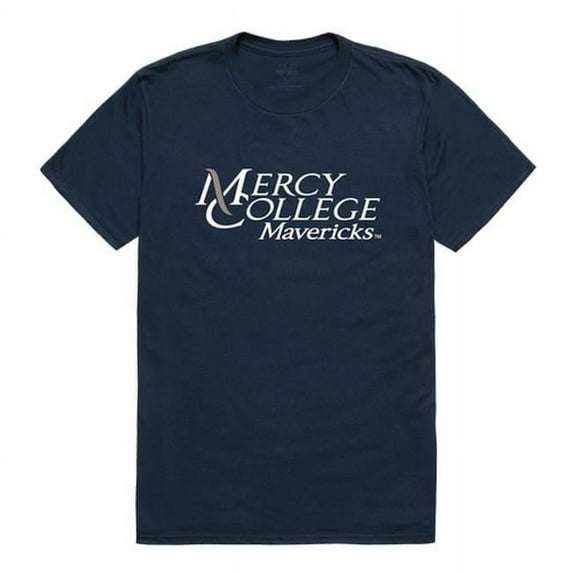 Mercy College Mavericks Institutional T-Shirt, Navy - Small