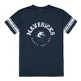 thumbnail image 1 of Mercy College Mavericks Mens Football T-Shirt, Navy - Medium, 1 of 1
