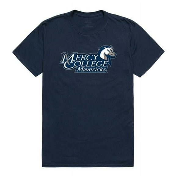 Mercy College Mavericks the Freshmen T-Shirt, Navy - Large