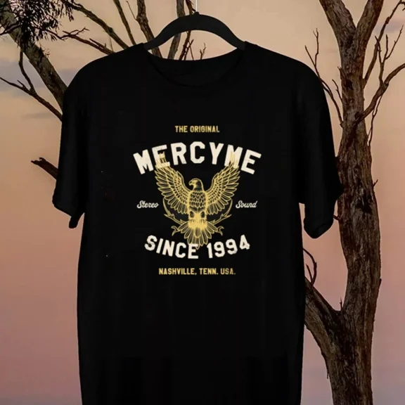 Mercy Me Since 1994 Black 100% Cotton Shirt Unisex BL1141