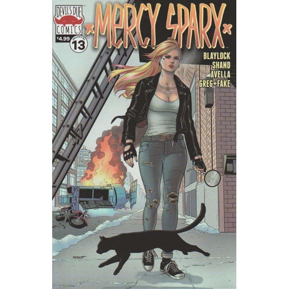 Mercy Sparx (3rd Series) #13 VF ; Devil's Due Comic Book