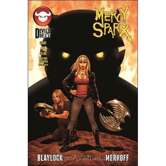 Mercy Sparx (3rd Series) #4A VF ; Devil's Due Comic Book