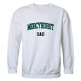 thumbnail image 1 of Mercyhurst University Lakers Dad Crewneck Sweatshirt, White - Small, 1 of 1