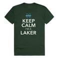 thumbnail image 1 of Mercyhurst University Lakers Keep Calm Short Sleeve T-Shirt, Forest Green - Small, 1 of 1