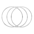 thumbnail image 1 of Merdia 925 Sterling Silver Bangle Bracelet Stackable Bangles for Women/Girls | Three Bangle Bracelets for Women | 925 Sterling Silver Bracelets for Women | Dainty Bracelets for Her, 1 of 7