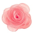 thumbnail image 1 of Merdia Women's Lovely Flower Hair Clip Rose Brooches Pink, 1 of 7