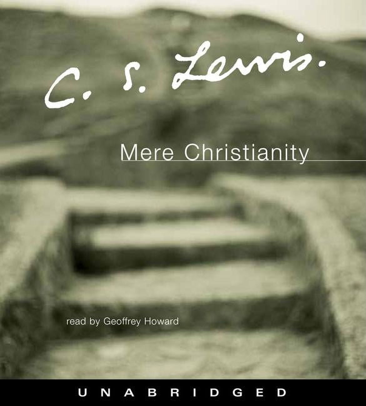 C S LEWIS; GEOFFREY HOWARD Mere Christianity CD, (Audiobook)